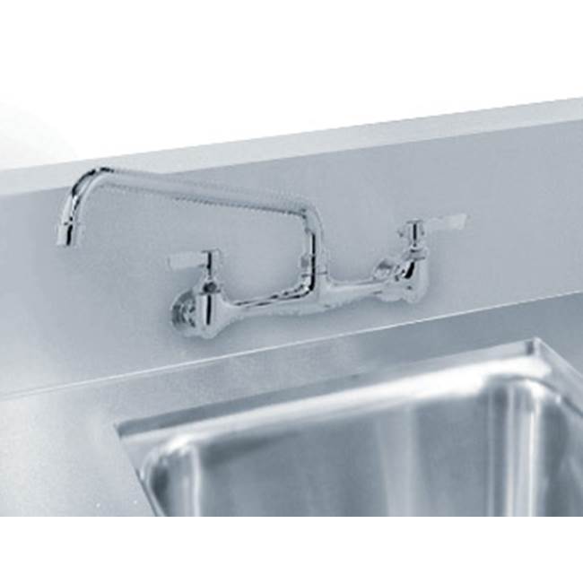 Algor Plumbing and Heating SupplyAdvance Tabco5'' Table Splash with 2'' return is required for splash mounted faucet (per linear foot)