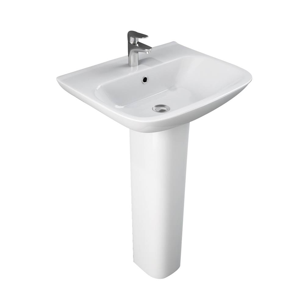 Barclay Complete Pedestal Bathroom Sinks item 3-1111WH