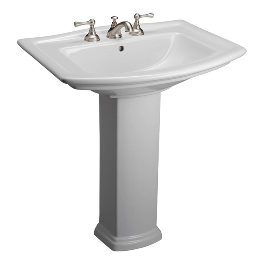 Barclay Complete Pedestal Bathroom Sinks item 3-494WH