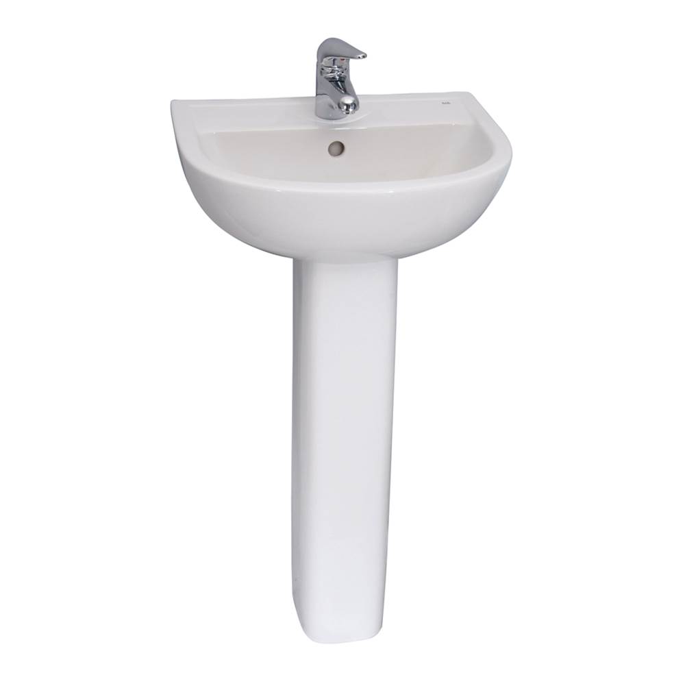 Barclay Complete Pedestal Bathroom Sinks item 3-551WH
