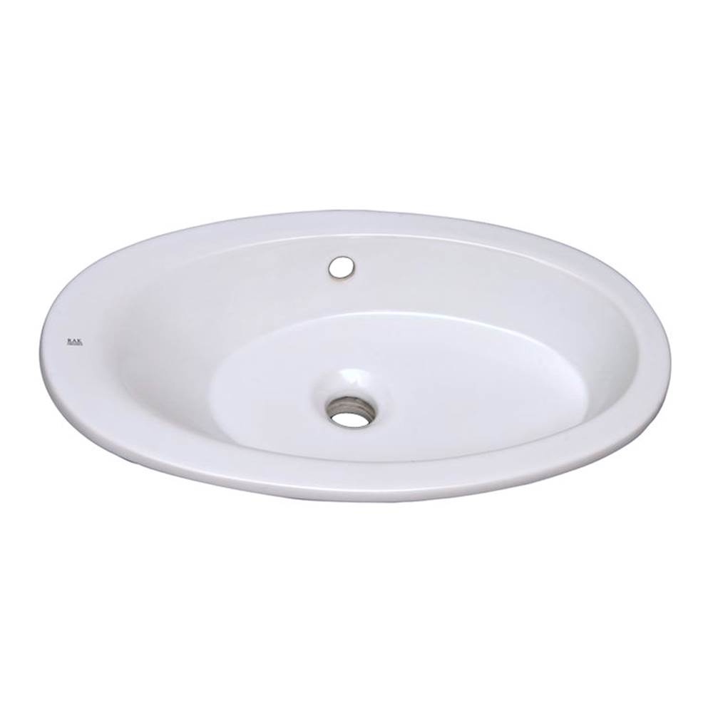 Algor Plumbing and Heating SupplyBarclayInfinity Drop-In Basin, 22'' White