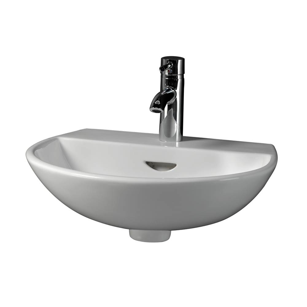 Barclay Wall Mount Bathroom Sinks item 4-351WH