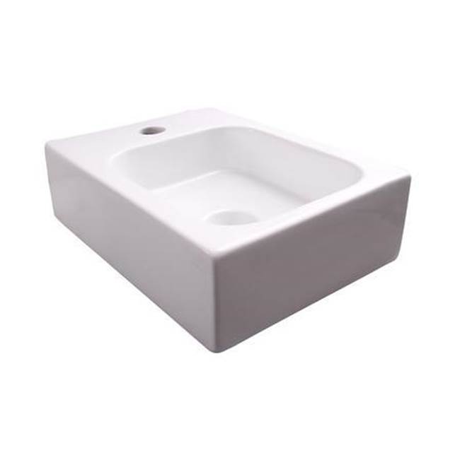 Barclay Wall Mounted Bathroom Sink Faucets item 4-9052WH