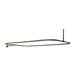 Barclay - 4150-54-SN - Shower Curtain Rods Shower Accessories