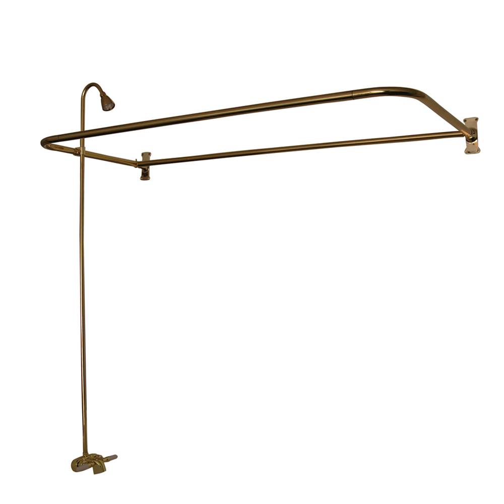 Algor Plumbing and Heating SupplyBarclayConverto Shower w/54'' D-Rod, Fct, Riser, Polished Brass