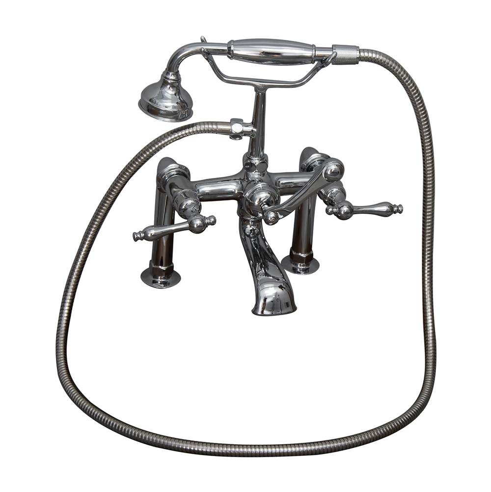 Barclay Deck Mount Roman Tub Faucets With Hand Showers item 4603-ML2-ORB