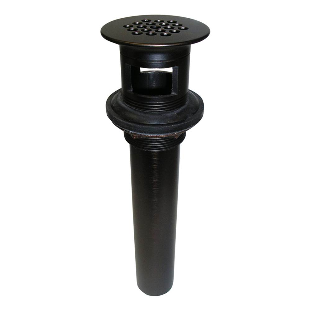 Algor Plumbing and Heating SupplyBarclayGrid Drain w/Overflow, Oil Rubbed Bronze