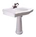Barclay - 3-3008WH - Complete Pedestal Bathroom Sinks