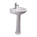 Barclay - 3-3046WH - Complete Pedestal Bathroom Sinks