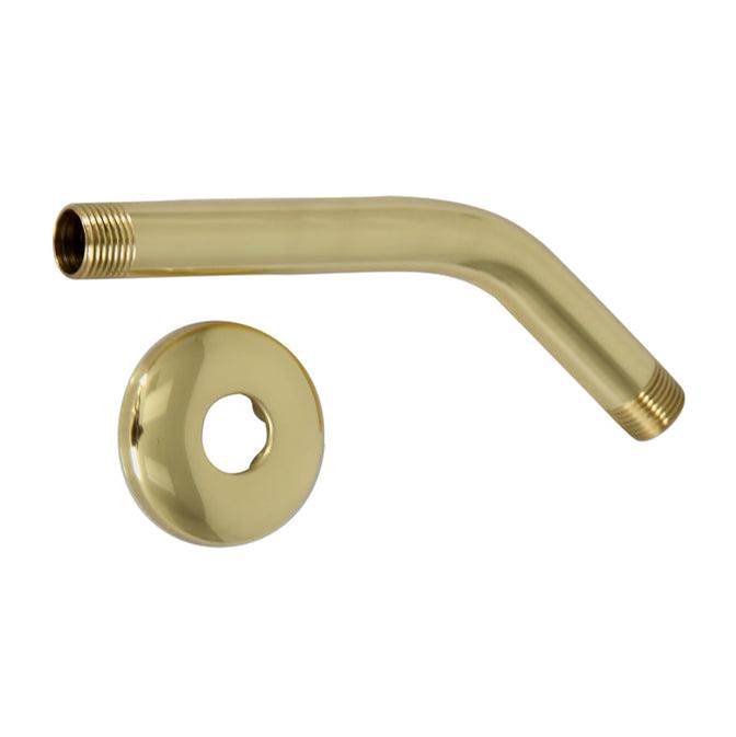 Algor Plumbing and Heating SupplyBarclay8'' Standard Shower Arm w/Brass Flange,XHVY 20.5MM, PB