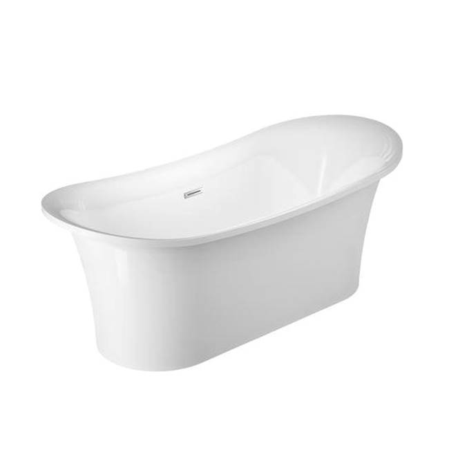 Barclay Free Standing Soaking Tubs item ATFDSN72IG-WT