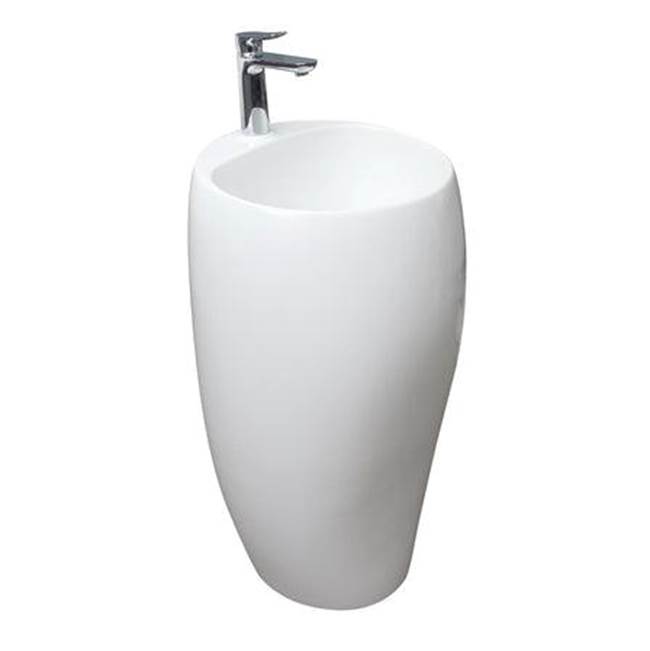 Barclay Complete Pedestal Bathroom Sinks item CL3-201WH