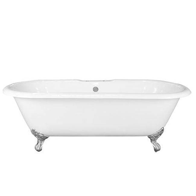 Barclay Clawfoot Soaking Tubs item CTDRN61-WH-WH