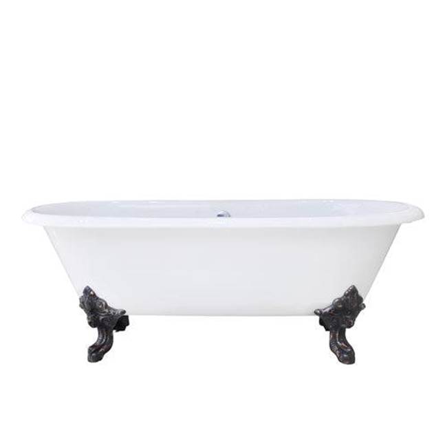 Barclay Free Standing Soaking Tubs item CTDRN72-WH-WH