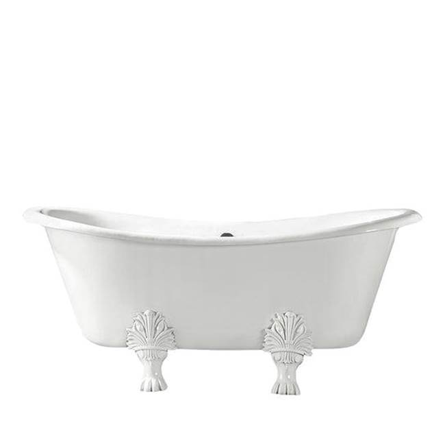 Barclay Free Standing Soaking Tubs item CTDS7H66-WH-BL