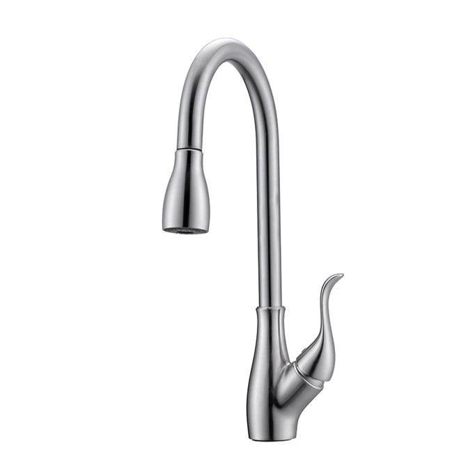 Algor Plumbing and Heating SupplyBarclayCasoria Pull-down KitchenFaucet w/Hose,Brushed Nickel