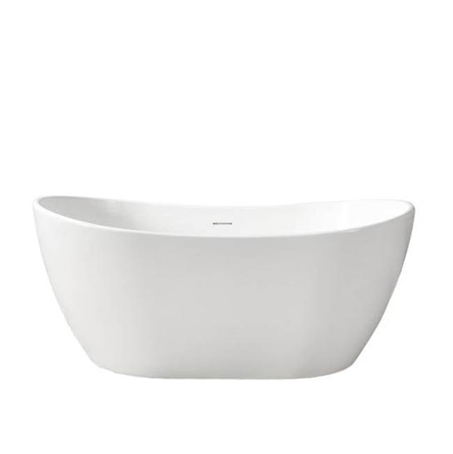 Barclay Free Standing Soaking Tubs item RTDSN56-OF-WHGL
