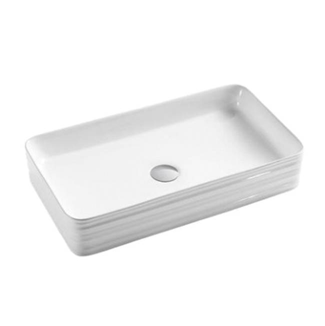 Barclay Vessel Bathroom Sinks item 4-108WH