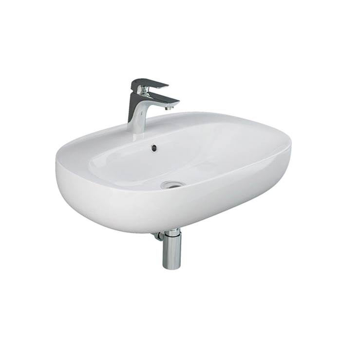 Barclay Wall Mount Bathroom Sinks item 4-1741WH