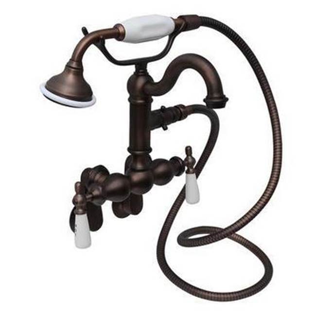 Barclay Deck Mount Roman Tub Faucets With Hand Showers item 4802-PL-ORB