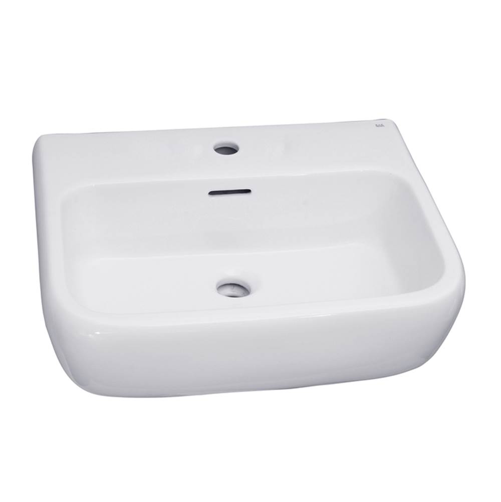 Barclay Vessel Only Pedestal Bathroom Sinks item B/3-1001WH