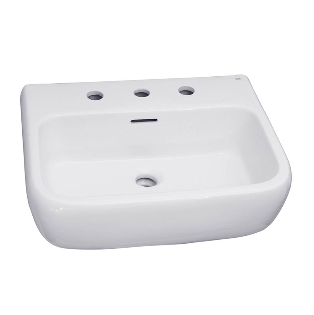 Barclay Vessel Only Pedestal Bathroom Sinks item B/3-1008WH