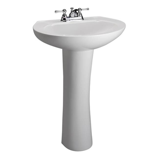 Barclay Complete Pedestal Bathroom Sinks item B/3-202WH