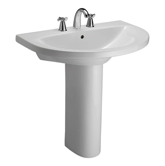 Barclay Complete Pedestal Bathroom Sinks item 3-678WH