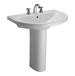 Barclay - 3-678WH - Complete Pedestal Bathroom Sinks