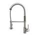 Barclay - KFS416-L1-BN - Single Hole Kitchen Faucets