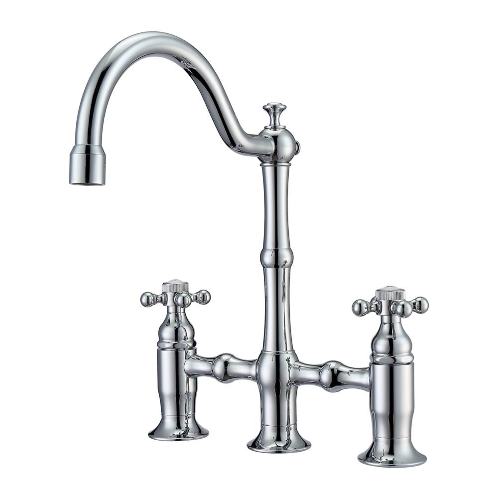 Barclay Bridge Kitchen Faucets item LFB500-MC-CP