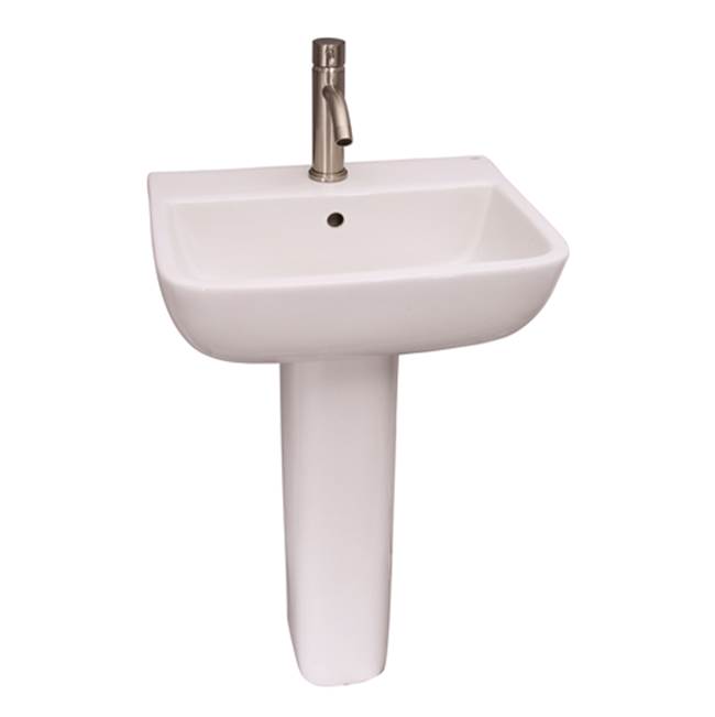 Barclay Complete Pedestal Bathroom Sinks item 3-214WH