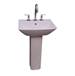 Barclay - 3-768WH - Complete Pedestal Bathroom Sinks