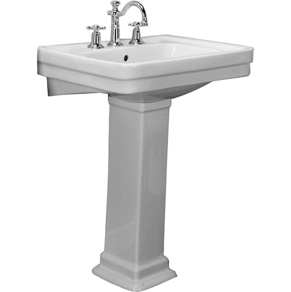 Barclay Complete Pedestal Bathroom Sinks item 3-644WH
