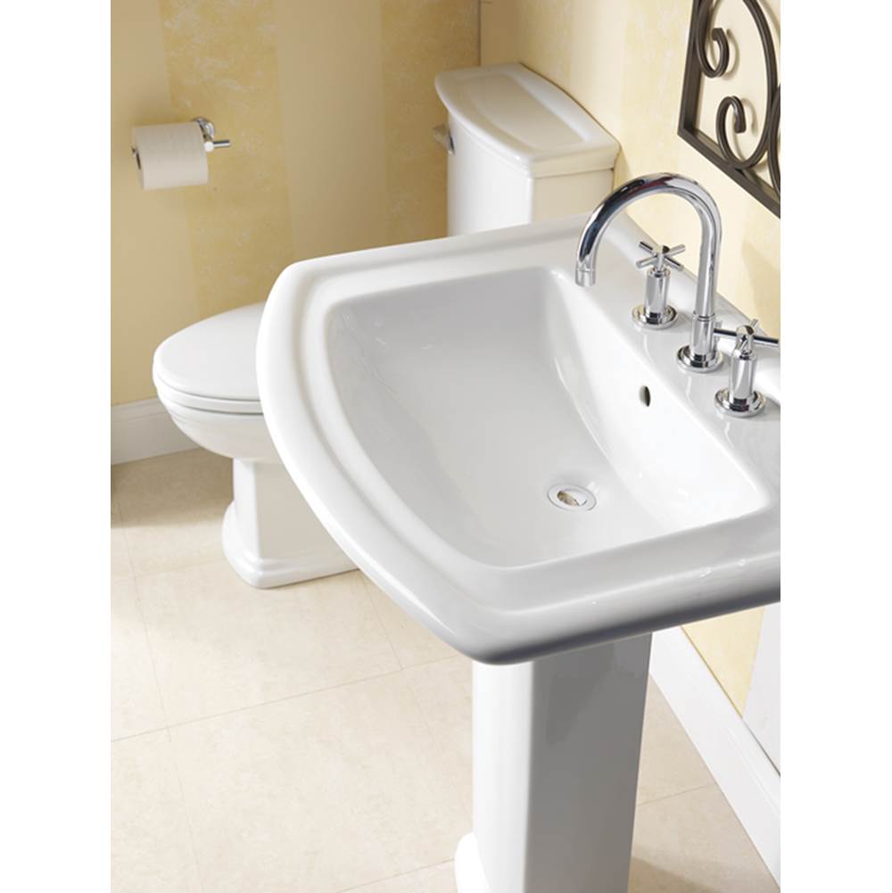 Barclay Complete Pedestal Bathroom Sinks item B/3-414WH