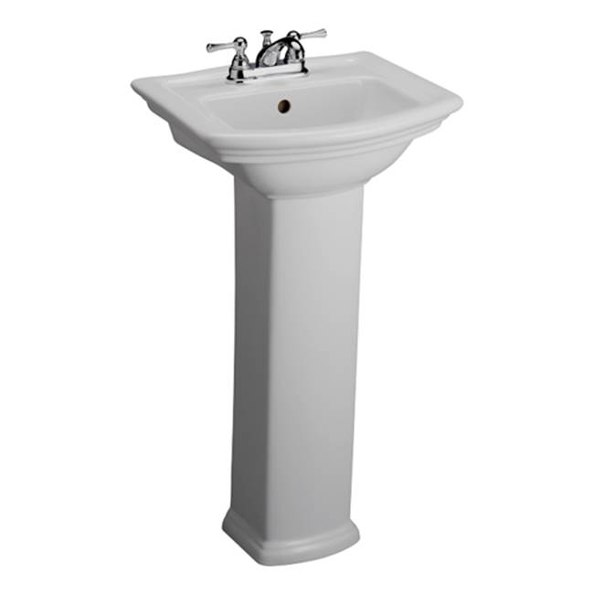 Barclay Complete Pedestal Bathroom Sinks item 3-388WH