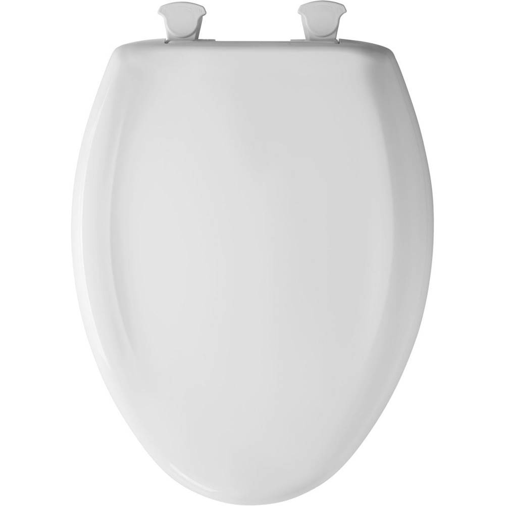 Algor Plumbing and Heating SupplyBemisElongated Plastic Toilet Seat with WhisperClose with EasyClean & Change Hinge and STA-TITE in Euro White