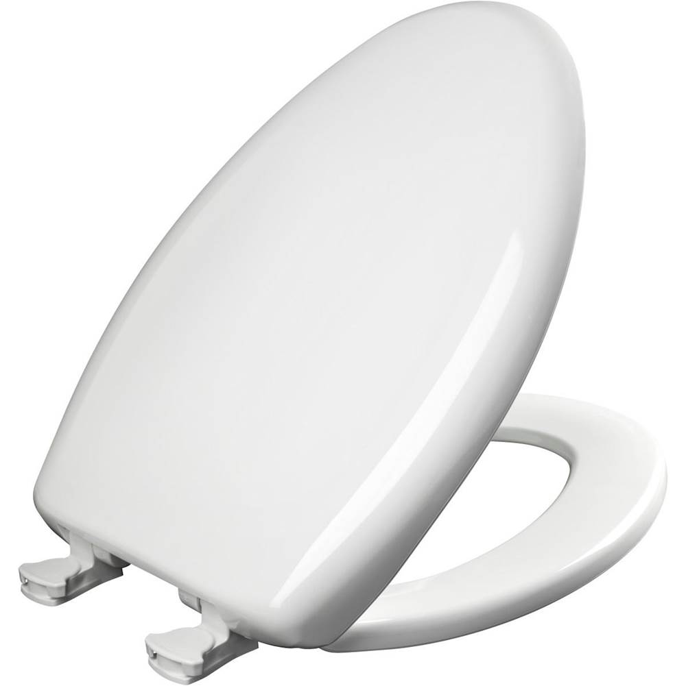 Algor Plumbing and Heating SupplyBemisElongated Plastic Toilet Seat with WhisperClose with EasyClean & Change Hinge and STA-TITE in Crane White