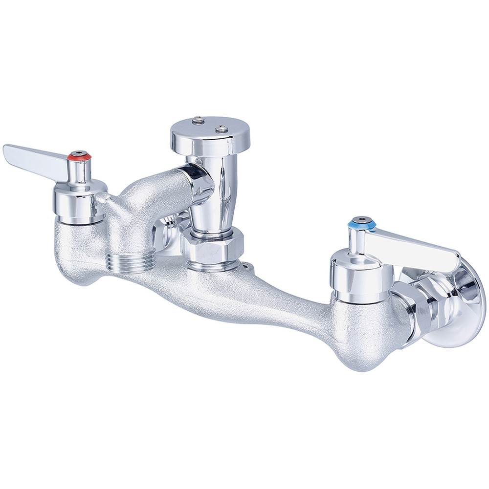 Algor Plumbing and Heating SupplyCentral BrassService Sink-7-7/8'' To 8-1/8'' Lvr Hdl 2-1/2'' Rigid Spt-Rough Cp