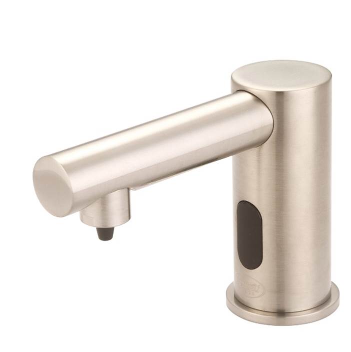 Algor Plumbing and Heating SupplyCentral BrassSensor-1-Hole Deck Mount Soap Dispenser-PVD Brushed Nickel