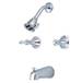 Central Brass - TC-2-C3-BN - Tub And Shower Faucet Trims