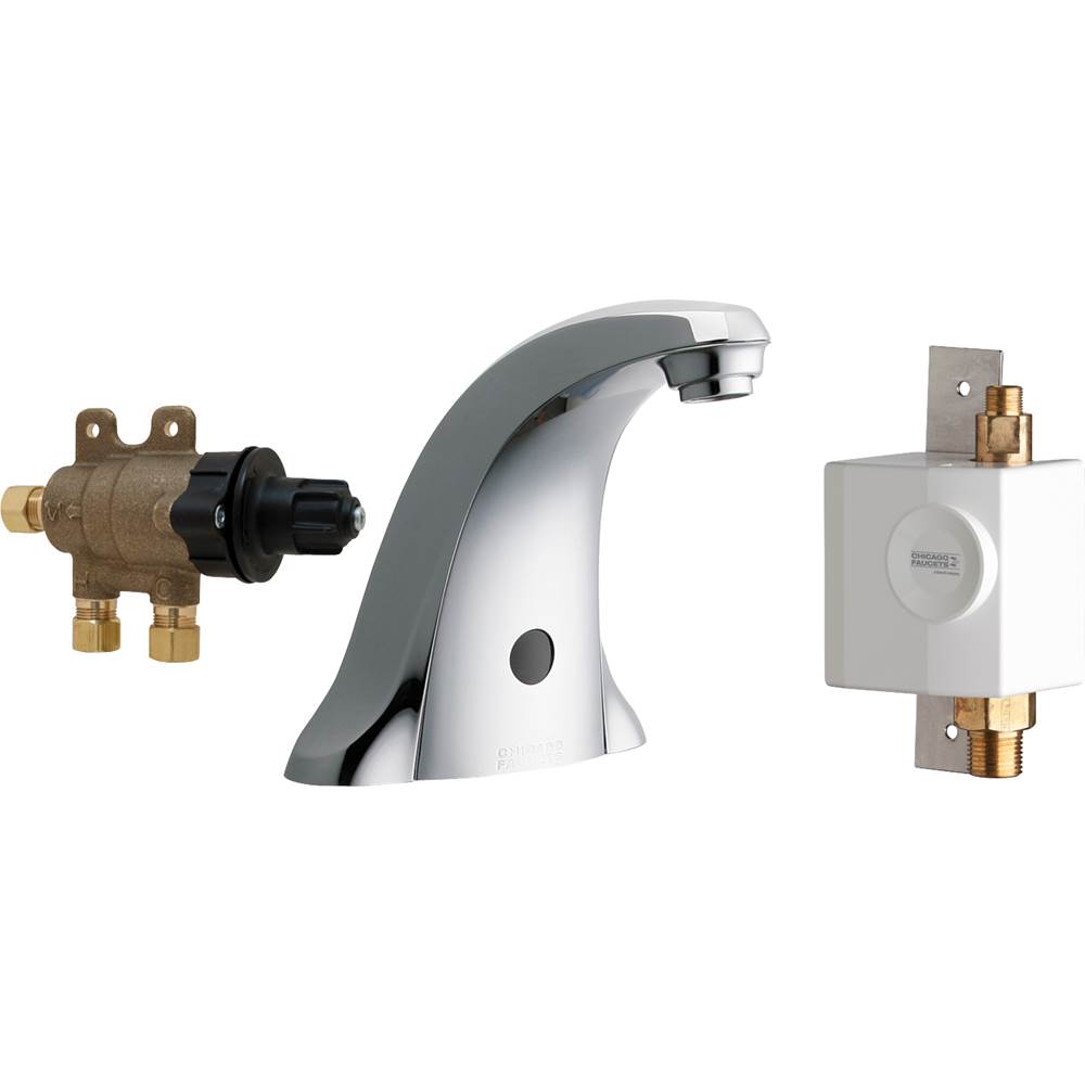 Algor Plumbing and Heating SupplyChicago FaucetsHyTr84 AB IR WALLMOUNT DC INT MIX
