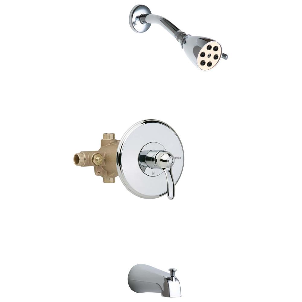 Chicago Faucets Trims Tub And Shower Faucets item 1905-600CP