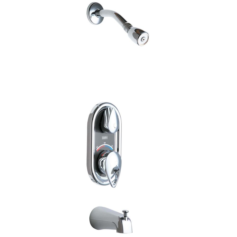 Chicago Faucets Trims Tub And Shower Faucets item 2500-CP