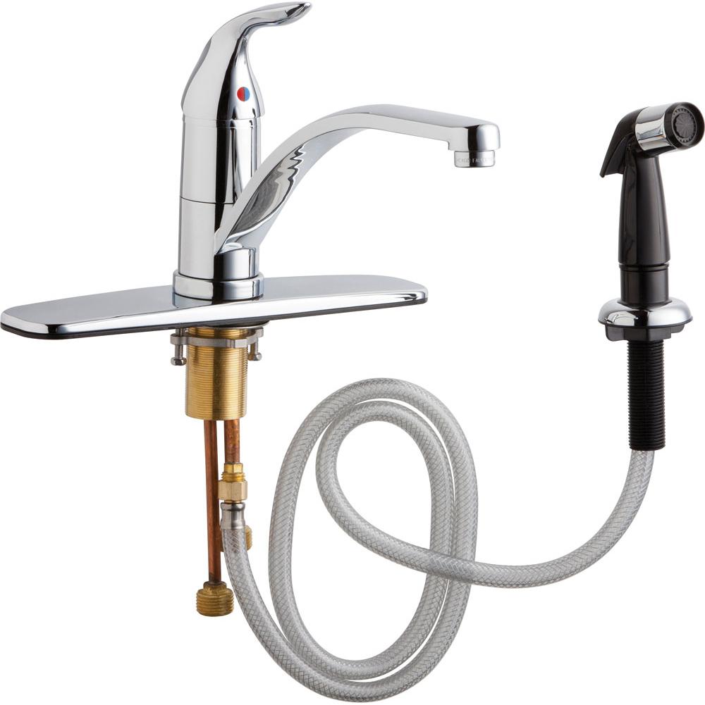 Chicago Faucets Deck Mount Kitchen Faucets item 432-ABCP