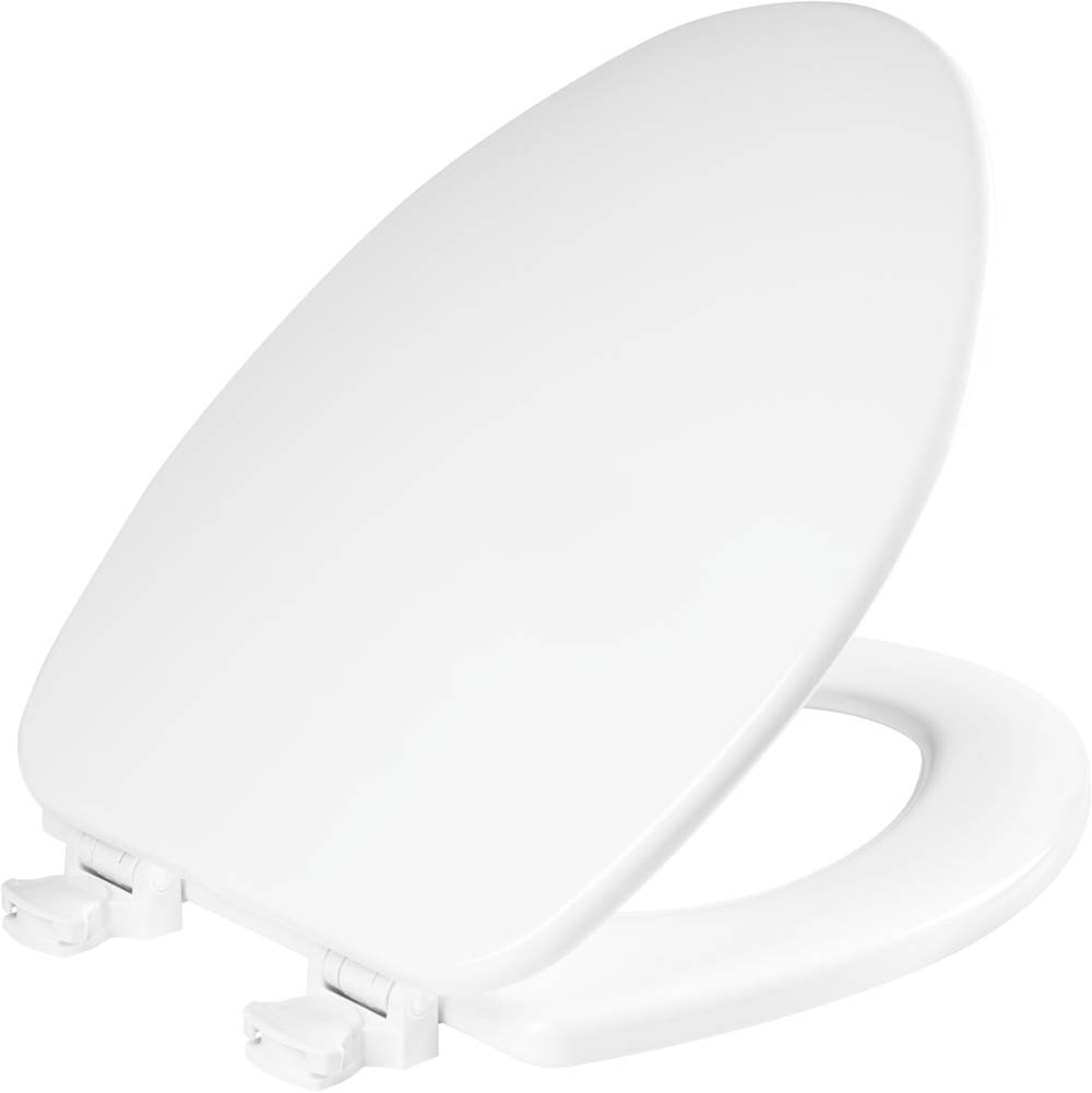 Algor Plumbing and Heating SupplyChurchElongated Enameled Wood Toilet Seat White Removes for Cleaning