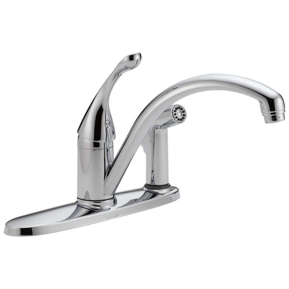 Algor Plumbing and Heating SupplyDelta FaucetCollins™ Single Handle Kitchen Faucet with Integral Spray