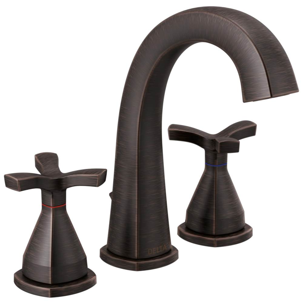 Delta Faucet Widespread Bathroom Sink Faucets item 357756-RBMPU-DST