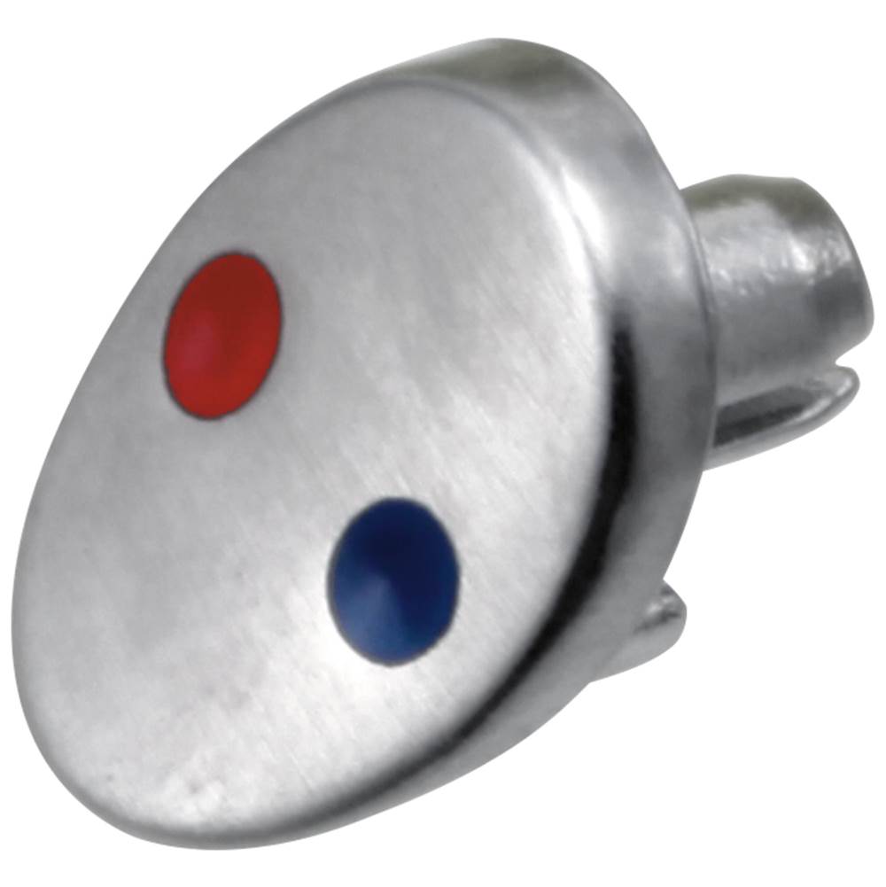 Algor Plumbing and Heating SupplyDelta FaucetPilar® Button - Red / Blue - Finished