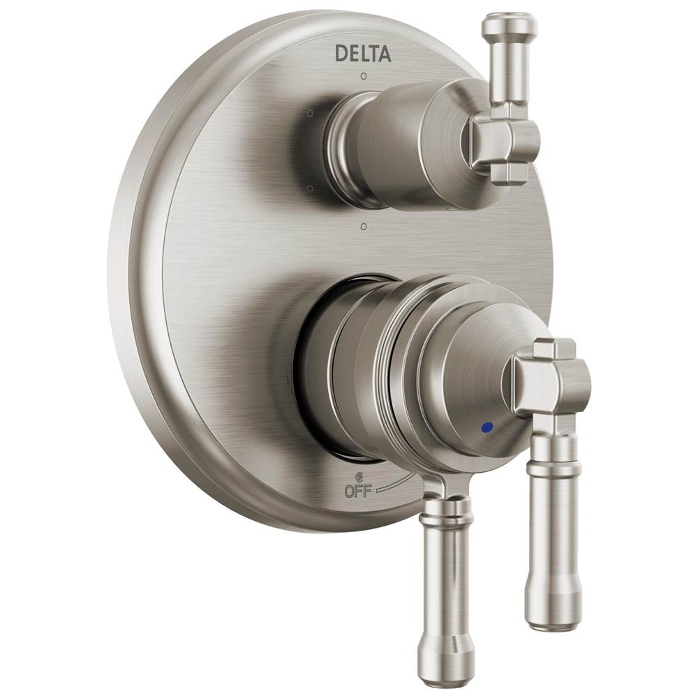 Delta Faucet Pressure Balance Trims With Integrated Diverter Shower Faucet Trims item T27984-SS-PR